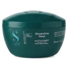 Alfaparf Milano Semi Di Lino Reconstruction Reparative Mask відновлювальна маска для пошкодженого волосся, 200 мл