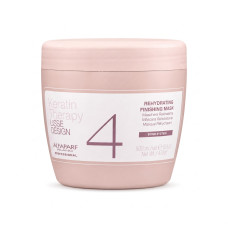 Кератинова маска Alfaparf Lisse Design Keratin Therapy Rehydrating Mask для зволоження сухого і пошкодженого волосся 500 мл