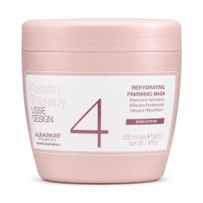 Кератинова маска Alfaparf Lisse Design Keratin Therapy Rehydrating Mask для зволоження сухого і пошкодженого волосся 500 мл