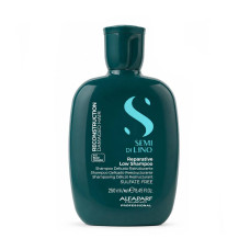 Шампунь для реконструкції волосся Alfaparf Milano Semi Di Lino Reconstruction Reparative Low Shampoo, 250 мл