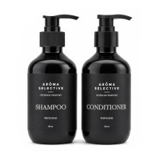 Набір Aroma Selective White Musk DUO-M парфумований шампунь і кондиціонер для всіх типів волосся, 2х300 мл