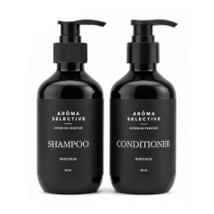 Набір Aroma Selective White Musk DUO-M парфумований шампунь і кондиціонер для всіх типів волосся, 2х300 мл