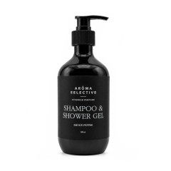 Парфумований шампунь та гель для душу Aroma Selective Smoke Pерper Shampoo&Shower Gel для всіх типів волосся, 500 мл 