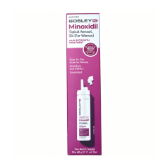 Піна з міноксидилом 5% Bosley MD Minoxidil Topical Aerosol for Women для відновлення росту волосся у жінок, 60 г