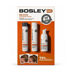 Набір Bosley MD Bos Revive Kit для відновлення стоншеного фарбованого волосся (шампунь, кондиціонер, трітмент)
