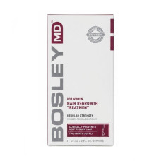 Розчин з міноксидилом 2% Bosley MD Hair Regrowth Treatment for women для відновлення росту волосся у жінок, 2х60 мл