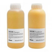 Набір Davines Essential Dede DUO шампунь та кондиціонер для делікатного очищення волосся, 2х1000 мл
