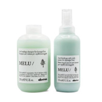 Набор Davines Melu DUO шампунь и сыворотка для предотвращения ломкости волос, 250+150 мл