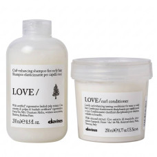 Набір Davines LOVE Curl шампунь та кондиціонер для кучерявого волосся, 2х250 мл