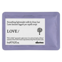 Молочко Davines Love Smoothing Milk для гладкості неслухняного волосся саше, 6 мл