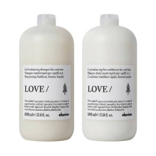 Davines Essential Love Curl набір шампунь і кондиціонер для кучерявого волосся 2х1000 мл
