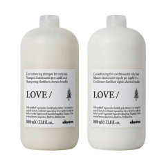 Davines Essential Love Curl набір шампунь і кондиціонер для кучерявого волосся 2х1000 мл