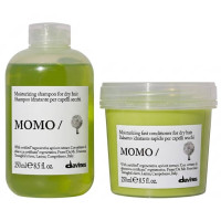 Набір Davines MOMO DUO зволожуючий шампунь та кондиціонер для сухого волосся, 2х250 мл