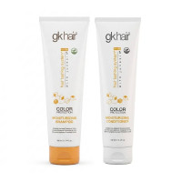 Набір GKhair Global Keratin Moisturizing зволожуючі шампунь та кондиціонер, 2x100 мл