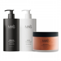 Набор Mais Hydration Hair Treatment TRIO шампунь, кондиционер и маска для увлажнения и реконструкции волос 3х500 мл