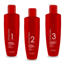 Набір Nuance Pos Quimica Mascara для інтенсивного відновлення волосся після хімічних процедур 3х250 мл