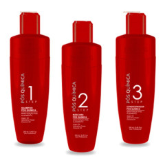 Набір Nuance Pos Quimica Mascara для інтенсивного відновлення волосся після хімічних процедур 3х250 мл