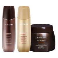 Набор Olorchee Nourshing Moisture TRIO-3 шампунь, кондиционер и маска для питания и увлажнения волос 2х300+500 мл
