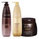Набор Olorchee Nourshing Moisture TRIO-4 шампунь, кондиционер и маска для питания и увлажнения волос 2х800+500 мл