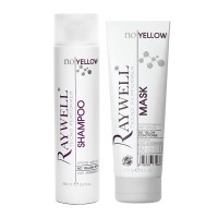 Набор для осветленных волос Raywell NO YELLOW шампунь и маска 2x250 мл