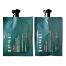 Набір Raywell BIO CROMA шампунь і маска для захисту кольору фарбованого волосся (RR615/RR616), 2х20 мл