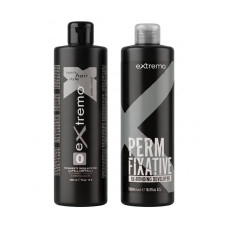 Extremo Permanent Waving Hair Strong (0) набір для біозавивки для натурального і жорсткого волосся (EX110/EX121), 100+200 г (розлив)