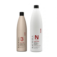 Набор для биозавивки Raywell Tools Wave Lotion 3 Soft для повреждённых и обесцвеченных волос RR542+RR543, 500+100 мл