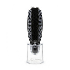 S-Heart-S Scalp Brush Cure японська щітка для нанесення доглядових засобів на волосся, чорна