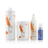 Набор Sinergy Nourishing QUATRO L: шампунь, маска, спрей и флюид для сухих и повреждённых волос, 2×1000+200+60 мл