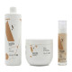 Набор Sinergy Keratin TRIO L шампунь, маска и сыворотка для сухих и поврежденных волос, 2×500+50 мл