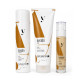 Набор Sinergy Keratin TRIO М шампунь, маска и сыворотка для сухих и поврежденных волос, 2×250+50 мл