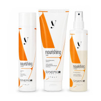 Набор Sinergy Nourishing TRIO М шампунь, маска и спрей для сухих и поврежденных волос, 2×250+200 мл.