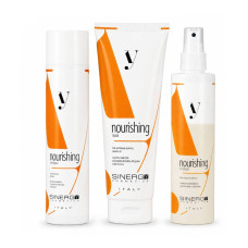 Набір Sinergy Nourishing TRIO М шампунь, маска і спрей для сухого і пошкодженого волосся, 2х250+200 мл