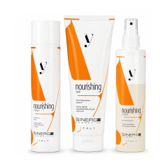 Набір Sinergy Nourishing TRIO М шампунь, маска і спрей для сухого і пошкодженого волосся, 2х250+200 мл