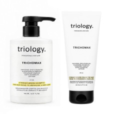 Зміцнювальний набір Triology Trichomax DUO шампунь і кондиціонер для запобігання ламкості і випадіння волосся, 500+200 мл