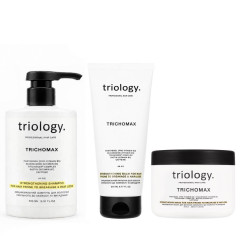 Зміцнювальний набір Triology Trichomax TRIO шампунь, кондиціонер і маска для запобігання ламкості і випадіння волосся, 500+200+330 мл
