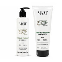 Набір VIART with Keratin & Argan Oil шампунь і маска для фарборваного і пошкодженого волосся, 250+200 мл