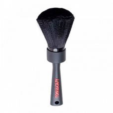 Щітка змітка волосся шиї після стрижки TONI&GUY для перукаря барбера довга чорна 20 см
