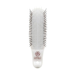 S-Heart-S Scalp Brush COM Regular The Shampoo японська щітка для шкіри голови, біла
