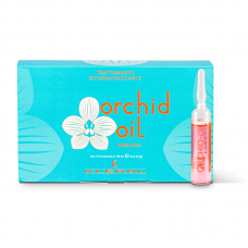 Ампула Kleral System Orchid Oil Keratin Treatment з олією орхідеї для зміцнення і живлення волосся, пакування 10х10 мл