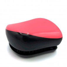 Гребінець для волосся Tangle Teezer Compact матовий чорно-червоний