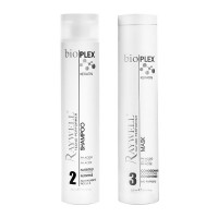 Набір Raywell Bio Plex Keratin шампунь та маска, 2x300 мл