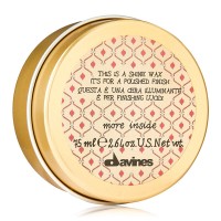 Воск Davines More Inside Shine Wax для блеска и полировки волос 75 мл