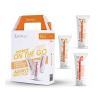 Дорожный набор Raywell Bio Hidra Travel Kit шампунь, маска и крем 10 в 1 для увлажнения волос (RR381), 3*100 мл