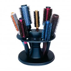 Підставка органайзер Brush Holder для гребінців та аксесуарів для волосся 21х15х16 см чорна