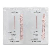 Набор Envie Chromactive Color Protector шампунь и маска для защиты цвета окрашенных волос пробники саше 2х10 мл
