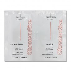Набір Envie Chromactive Color Protector шампунь та маска для захисту кольору фарбованого волосся пробники саше 2х10 мл