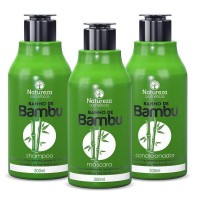 Домашній набір Natureza Banho de Bambu (шампунь, кондиціонер, маска) 3х300 мл