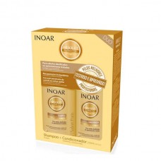 Набір Duo Inoar Absolute Day Moist CLR для домашнього догляду (шампунь + кондиціонер)