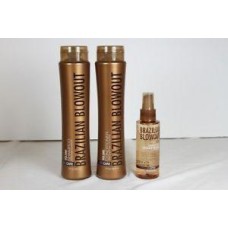 Набір Brazilian Blowout Volume для домашнього догляду за волоссям (шампунь + кондиціонер + спрей-блиск)